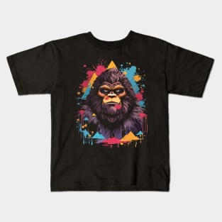 Bigfoot Design Kids T-Shirt